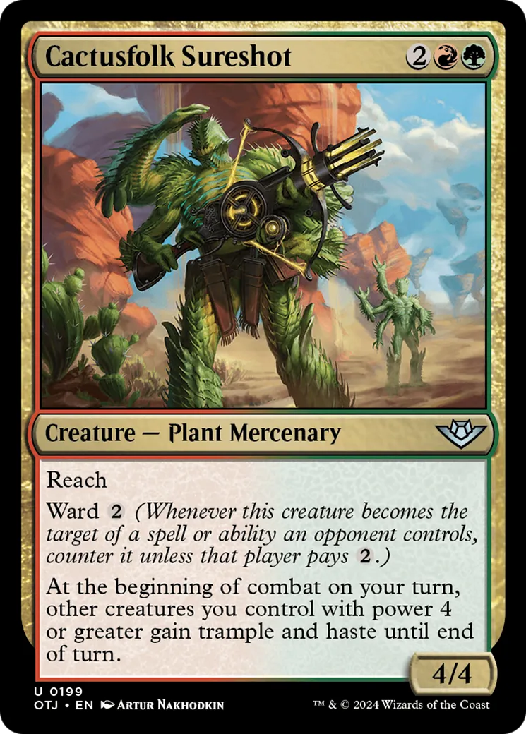 Buteur cacté — Outlaws of Thunder Junction — Magic: The Gathering
