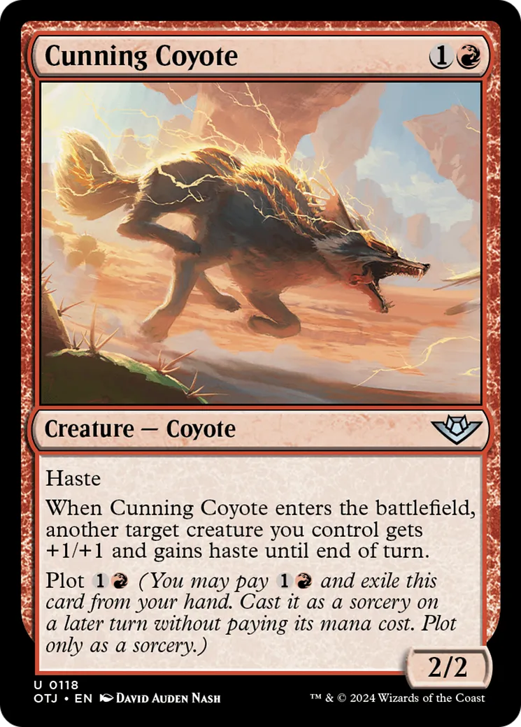 Coyote rusé — Outlaws of Thunder Junction — Magic: The Gathering