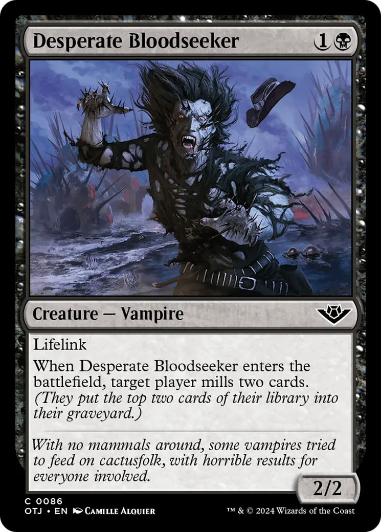 Cherchesang désespéré — Outlaws of Thunder Junction — Magic: The Gathering