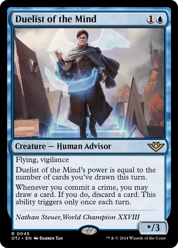 Duelliste de l'esprit — Outlaws of Thunder Junction — Magic: The Gathering
