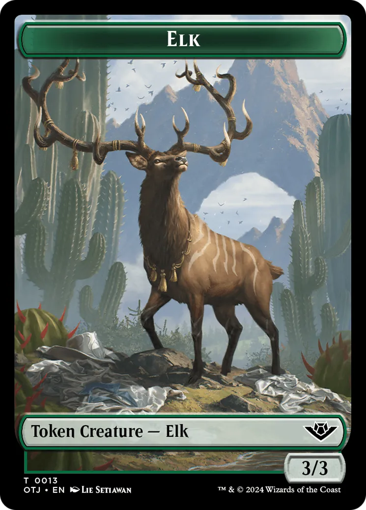 Elk — Outlaws of Thunder Junction — Magic: The Gathering