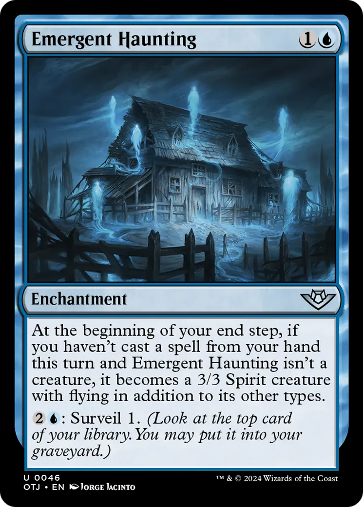 Emergent Haunting — Outlaws of Thunder Junction — Magic: The Gathering