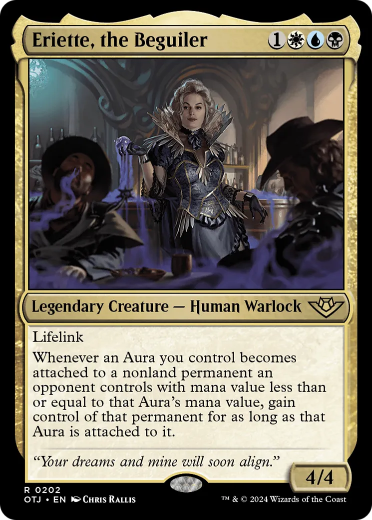 Eriette, the Beguiler — Outlaws of Thunder Junction — Magic: The Gathering