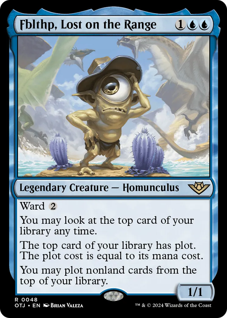 Fblthp, Lost on the Range — Outlaws of Thunder Junction — Magic: The Gathering
