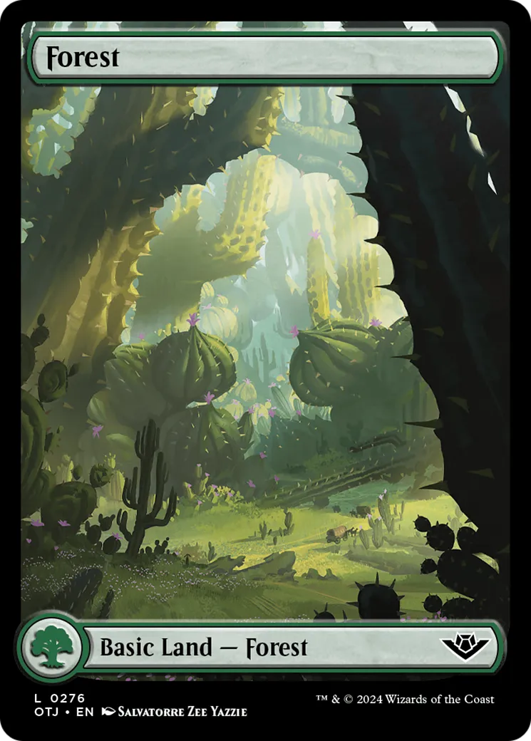 Forest — Outlaws of Thunder Junction — Magic: The Gathering