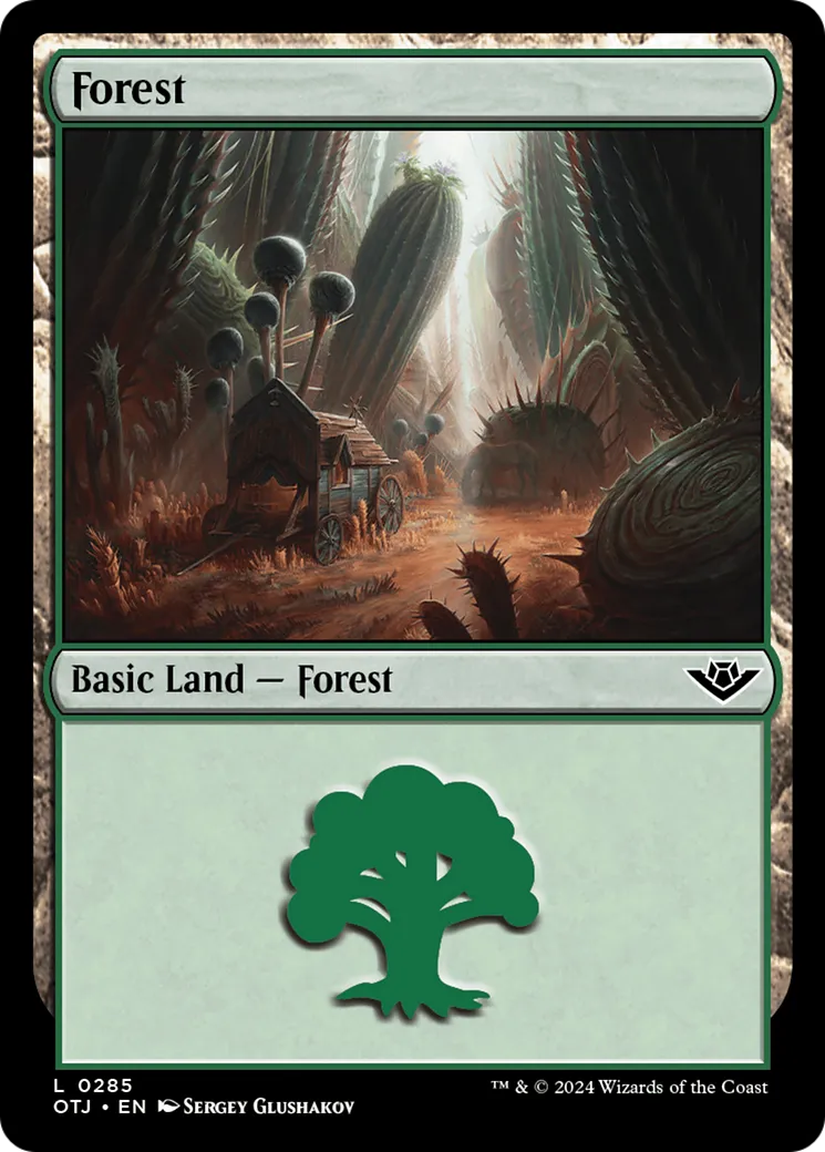 Forest — Outlaws of Thunder Junction — Magic: The Gathering