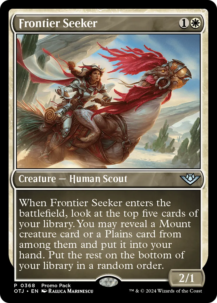 Chercheuse de frontière — Outlaws of Thunder Junction — Magic: The Gathering