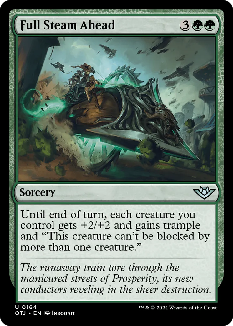 Full Steam Ahead — Outlaws of Thunder Junction — Magic: The Gathering