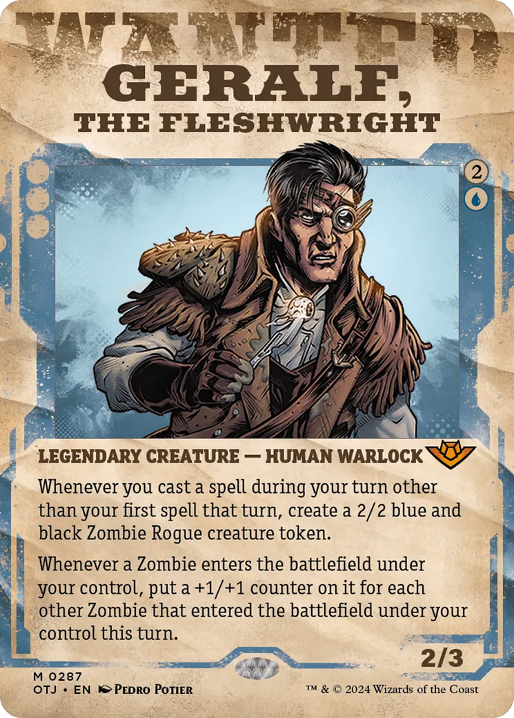 Geralf, le sculpteur de chair — Outlaws of Thunder Junction — Magic: The Gathering