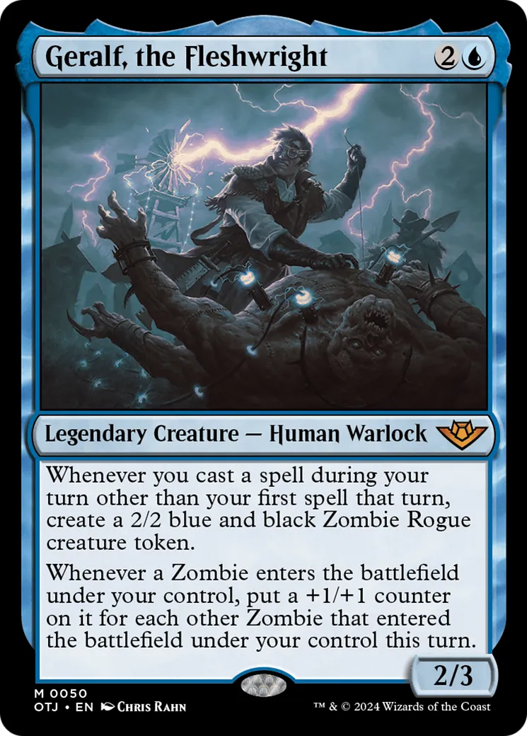 Geralf, the Fleshwright — Outlaws of Thunder Junction — Magic: The Gathering