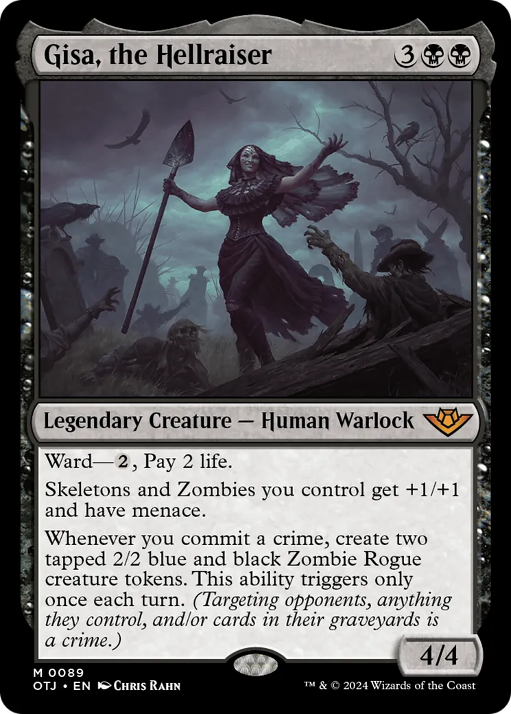 Gisa, the Hellraiser — Outlaws of Thunder Junction — Magic: The Gathering