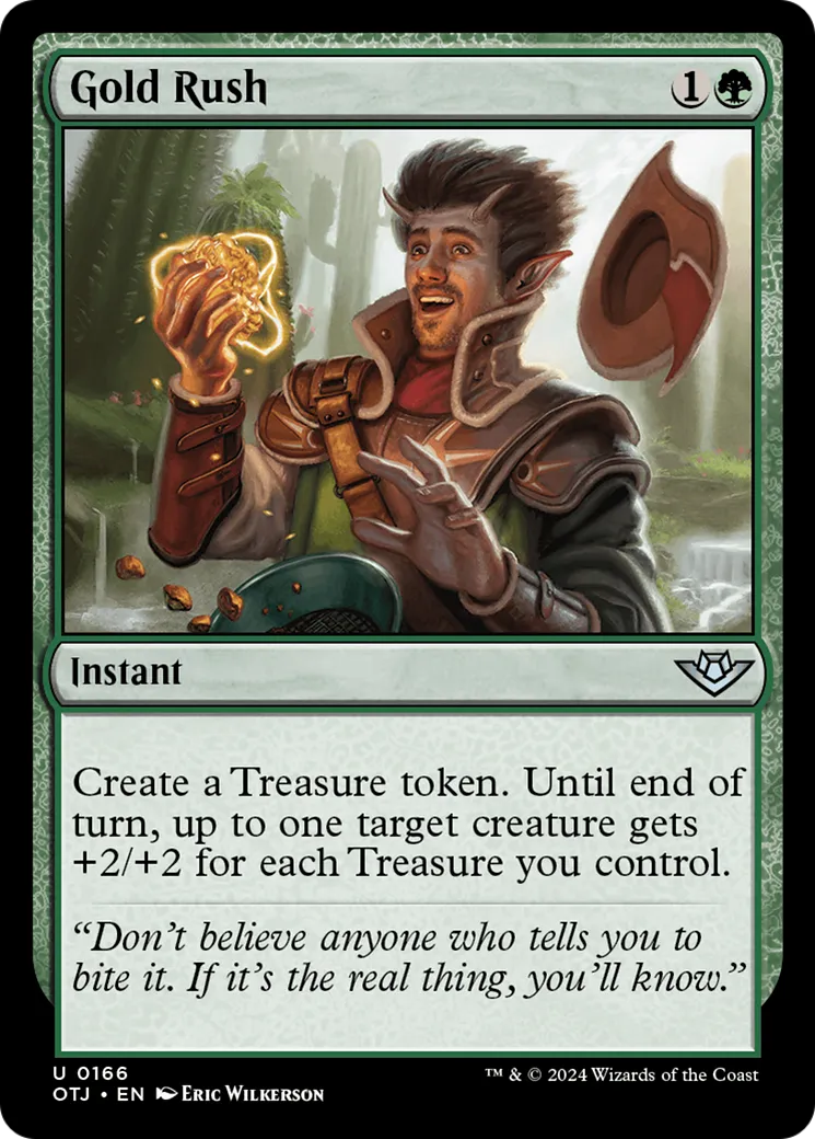 Ruée vers l'or — Outlaws of Thunder Junction — Magic: The Gathering