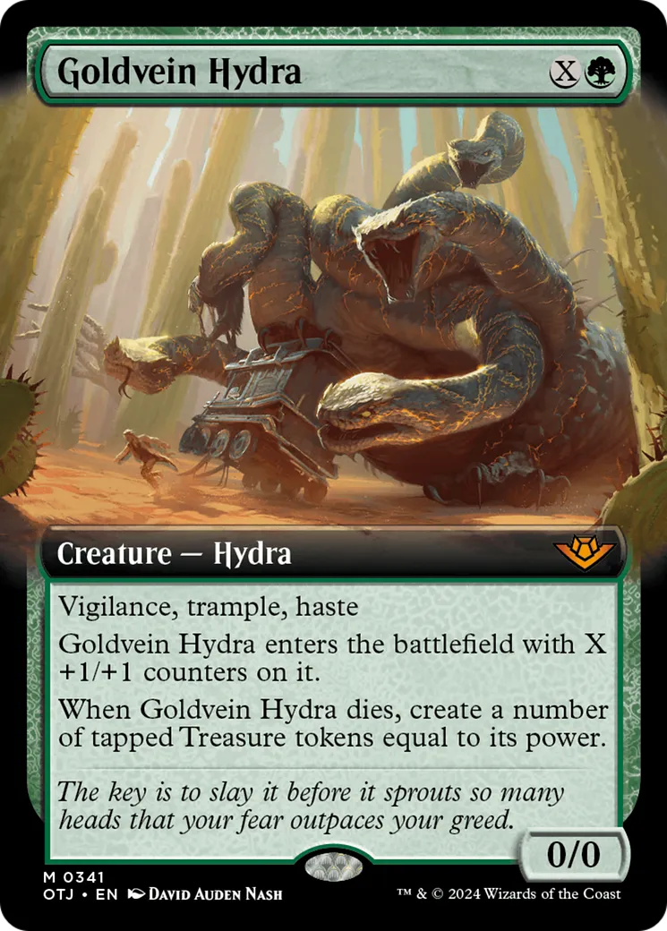 Goldvein Hydra — Outlaws of Thunder Junction — Magic: The Gathering