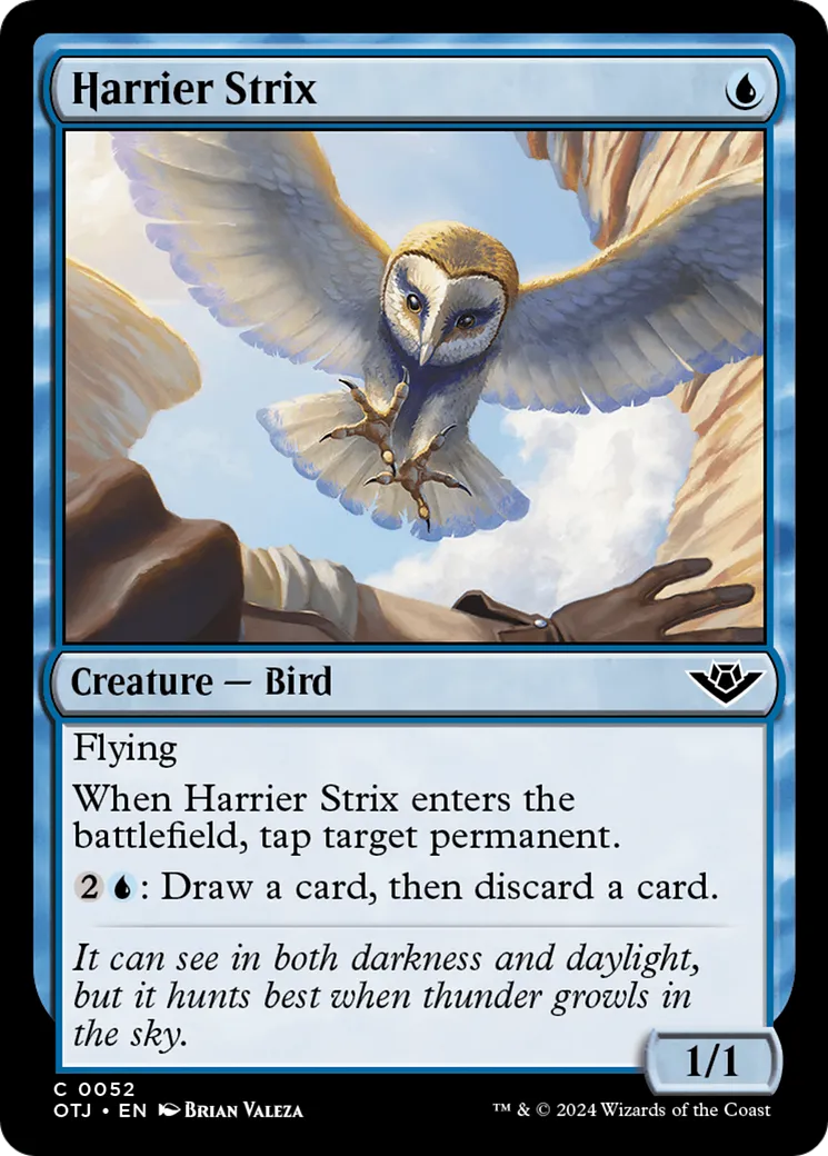 Harrier Strix — Outlaws of Thunder Junction — Magic: The Gathering