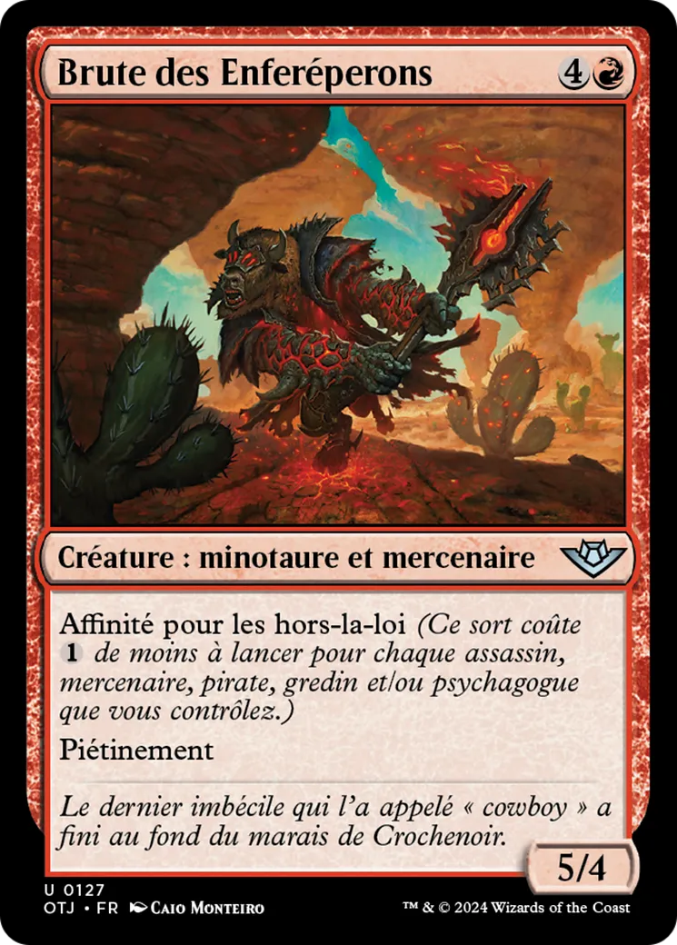 Brute des Enferéperons — Outlaws of Thunder Junction — Magic: The Gathering