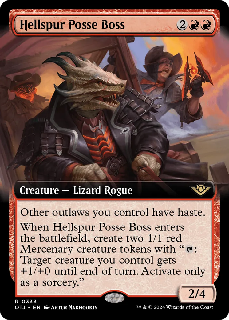 Chef de faction Enferéperon — Outlaws of Thunder Junction — Magic: The Gathering