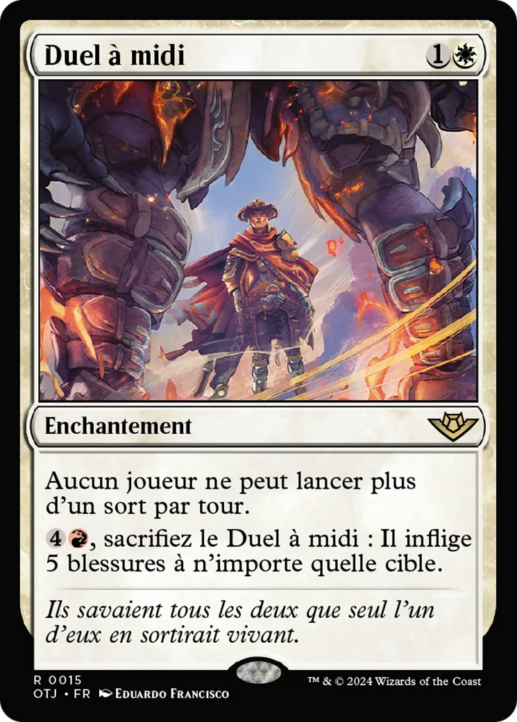 Duel à midi — Outlaws of Thunder Junction — Magic: The Gathering