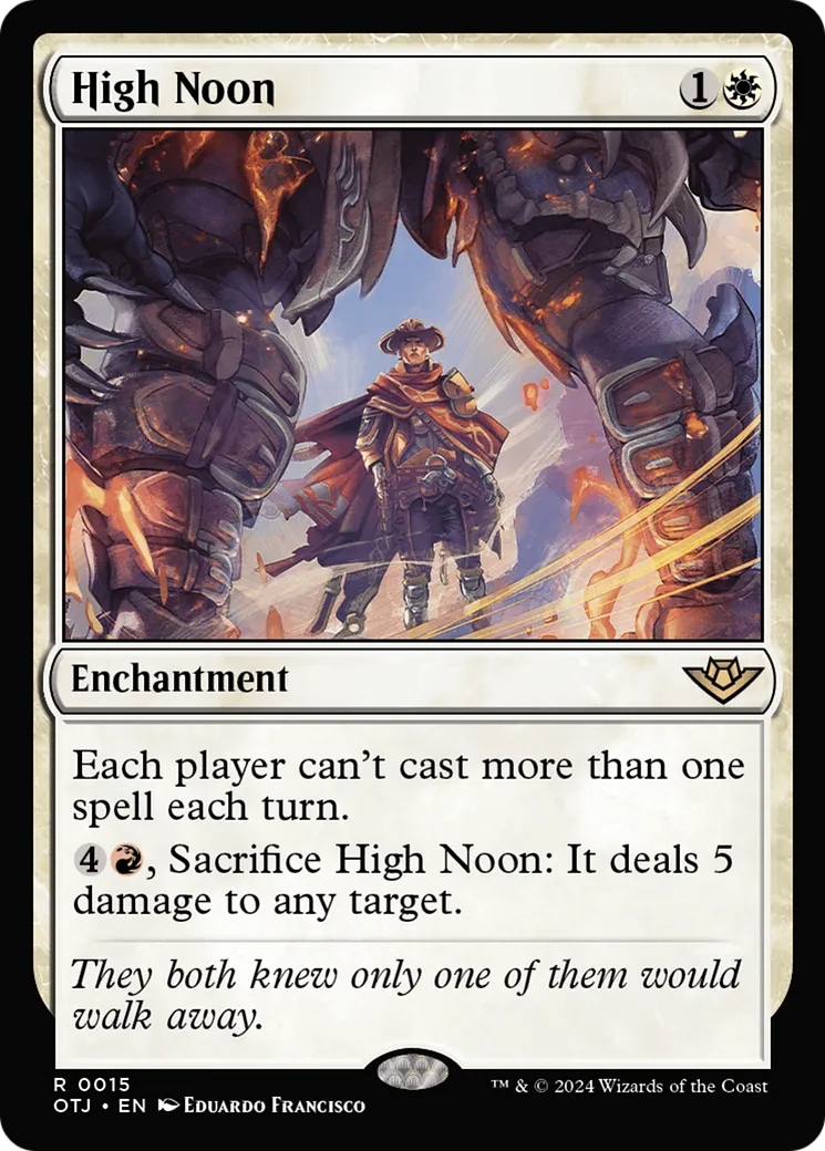 High Noon — Outlaws of Thunder Junction — Magic: The Gathering