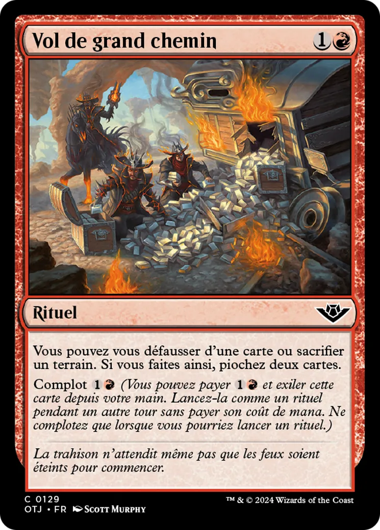 Vol de grand chemin — Outlaws of Thunder Junction — Magic: The Gathering