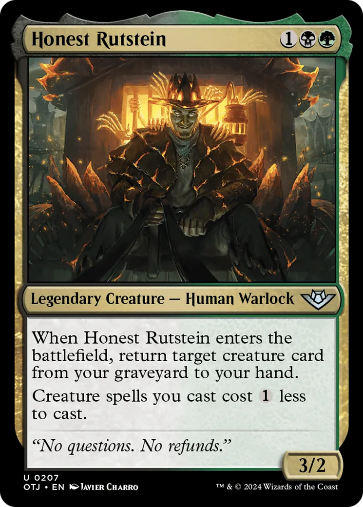 Rutstein l'honnête — Outlaws of Thunder Junction — Magic: The Gathering