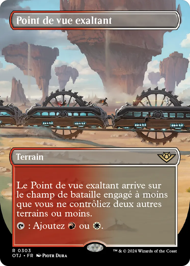 Point de vue exaltant — Outlaws of Thunder Junction — Magic: The Gathering