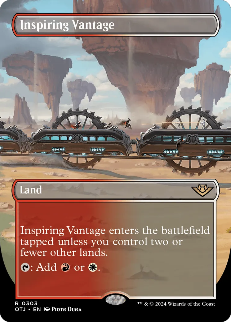 Inspiring Vantage — Outlaws of Thunder Junction — Magic: The Gathering