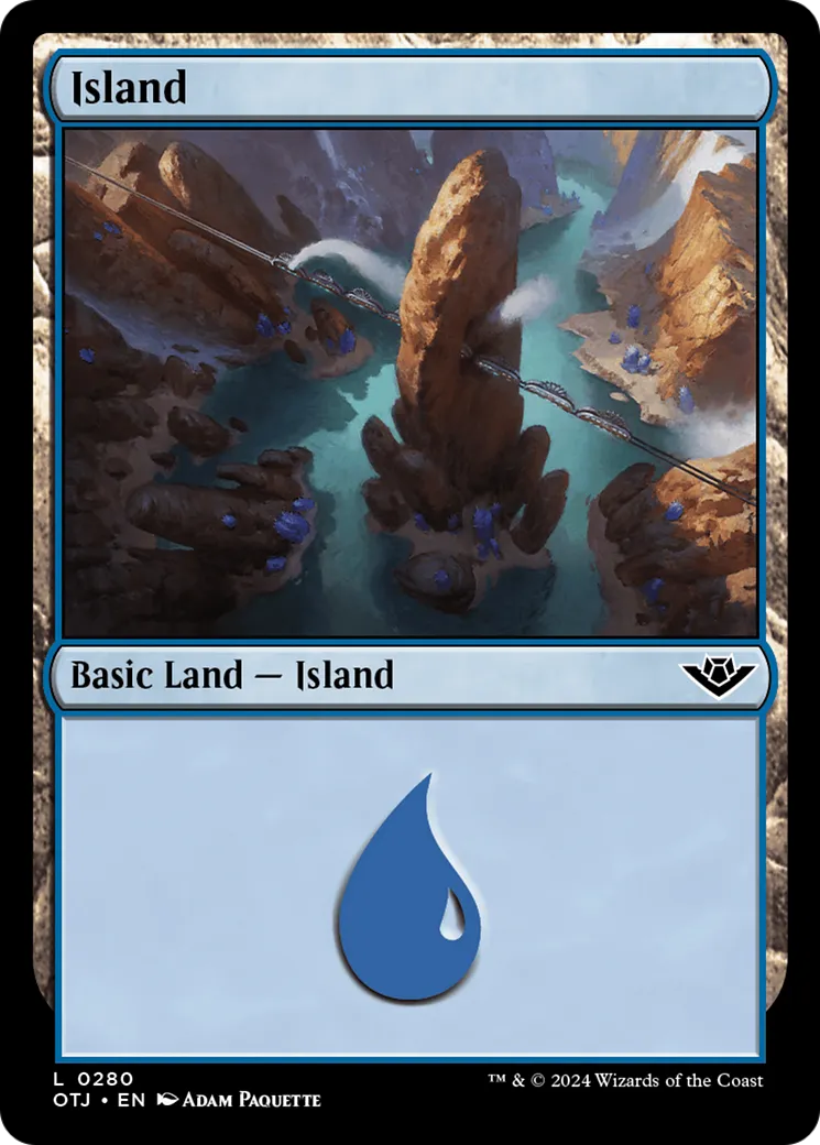 Island — Outlaws of Thunder Junction — Magic: The Gathering