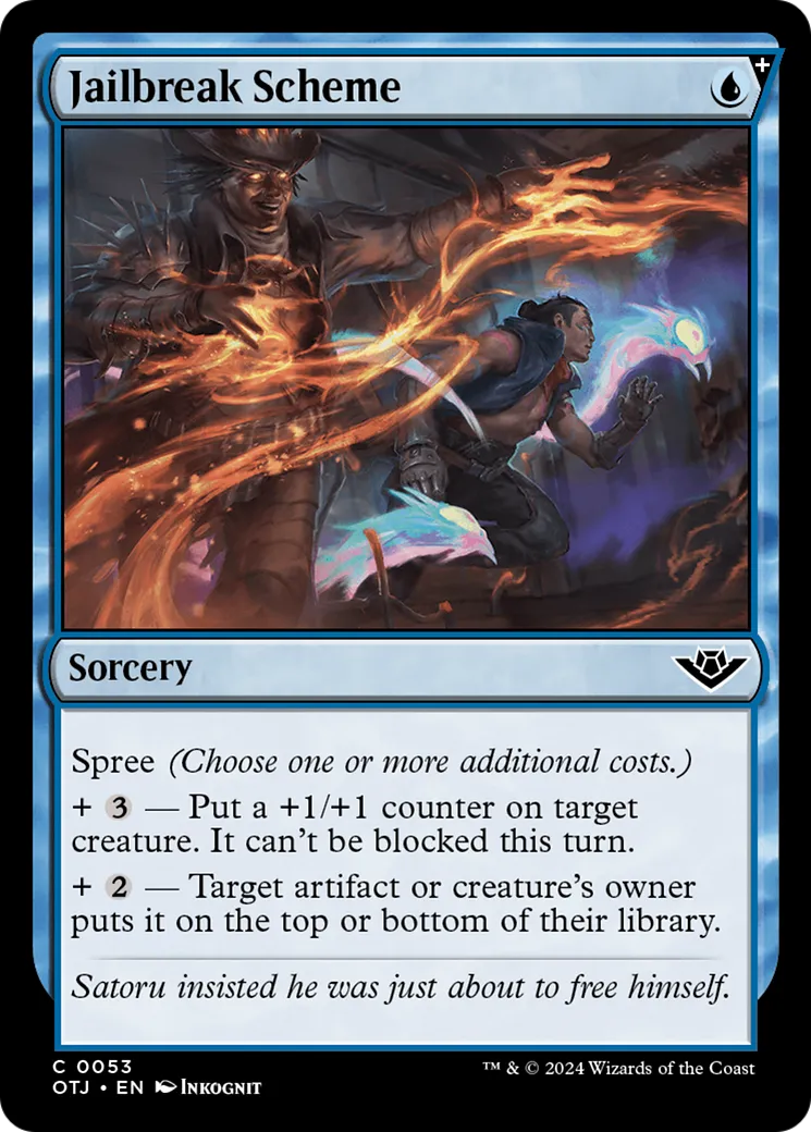 Jailbreak Scheme — Outlaws of Thunder Junction — Magic: The Gathering