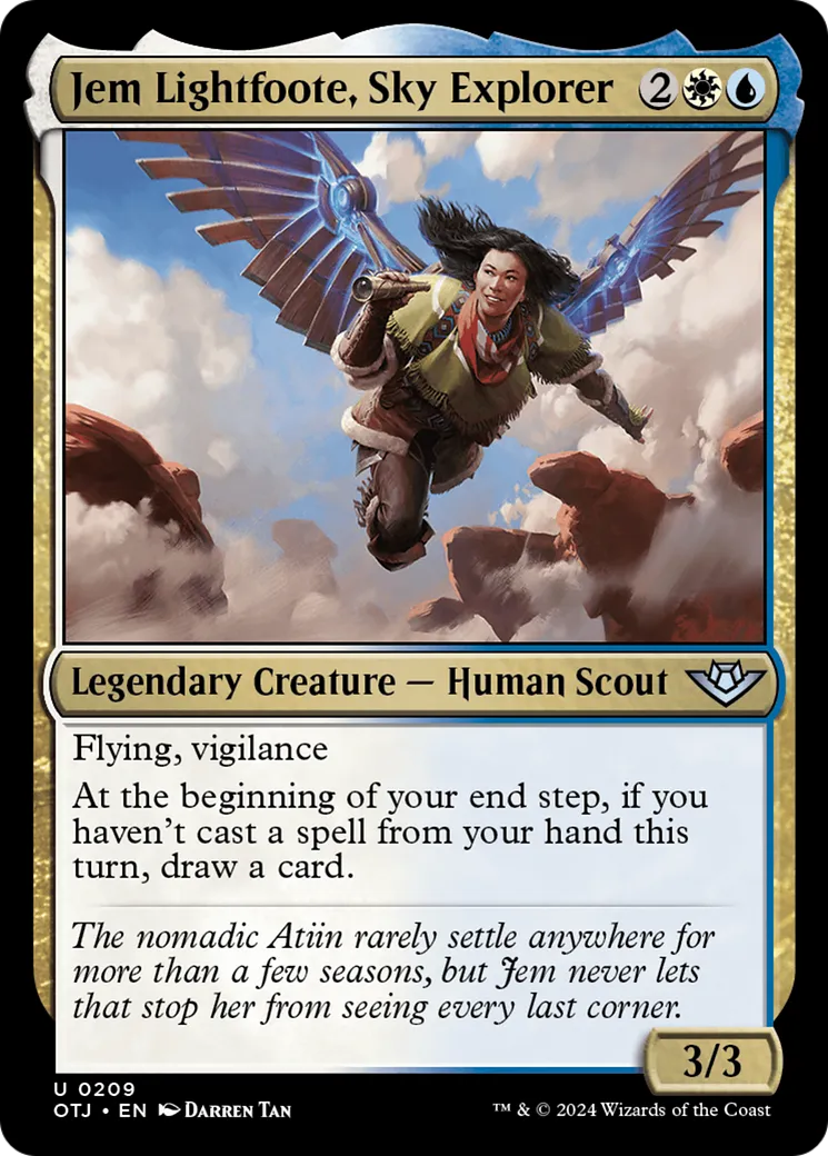 Jem Lightfoote, Sky Explorer — Outlaws of Thunder Junction — Magic: The Gathering