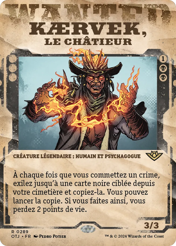 Kaervek, le châtieur — Outlaws of Thunder Junction — Magic: The Gathering
