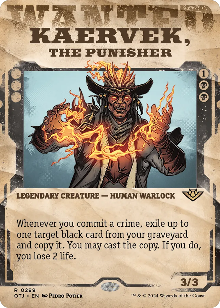 Kaervek, le châtieur — Outlaws of Thunder Junction — Magic: The Gathering
