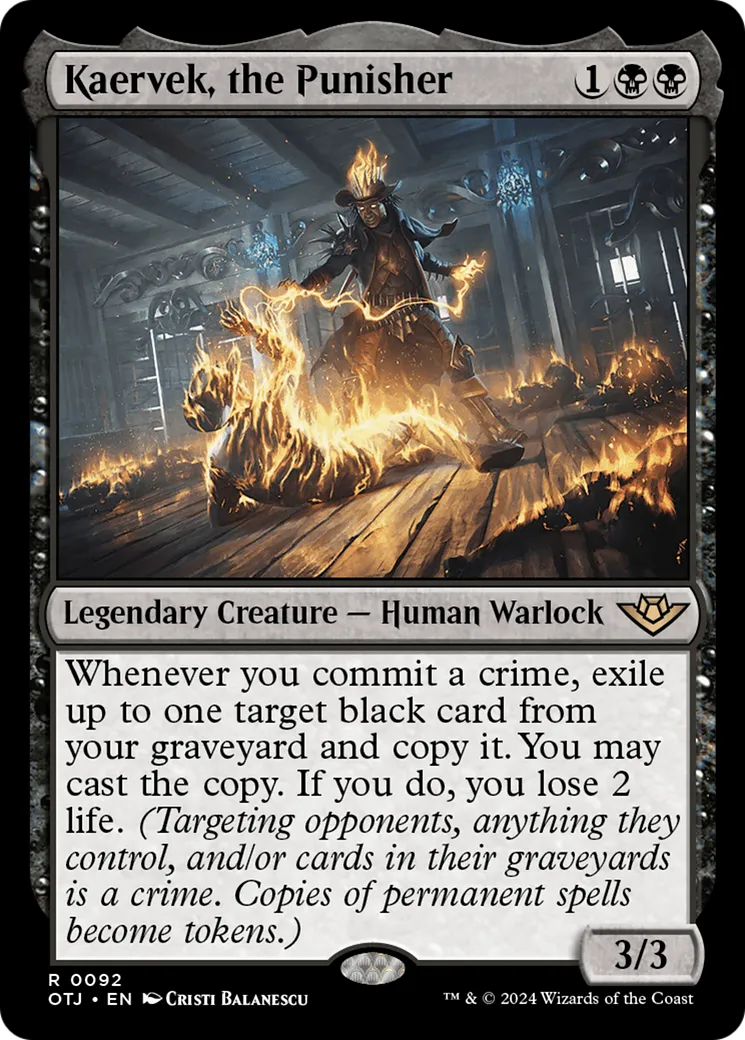 Kaervek, the Punisher — Outlaws of Thunder Junction — Magic: The Gathering