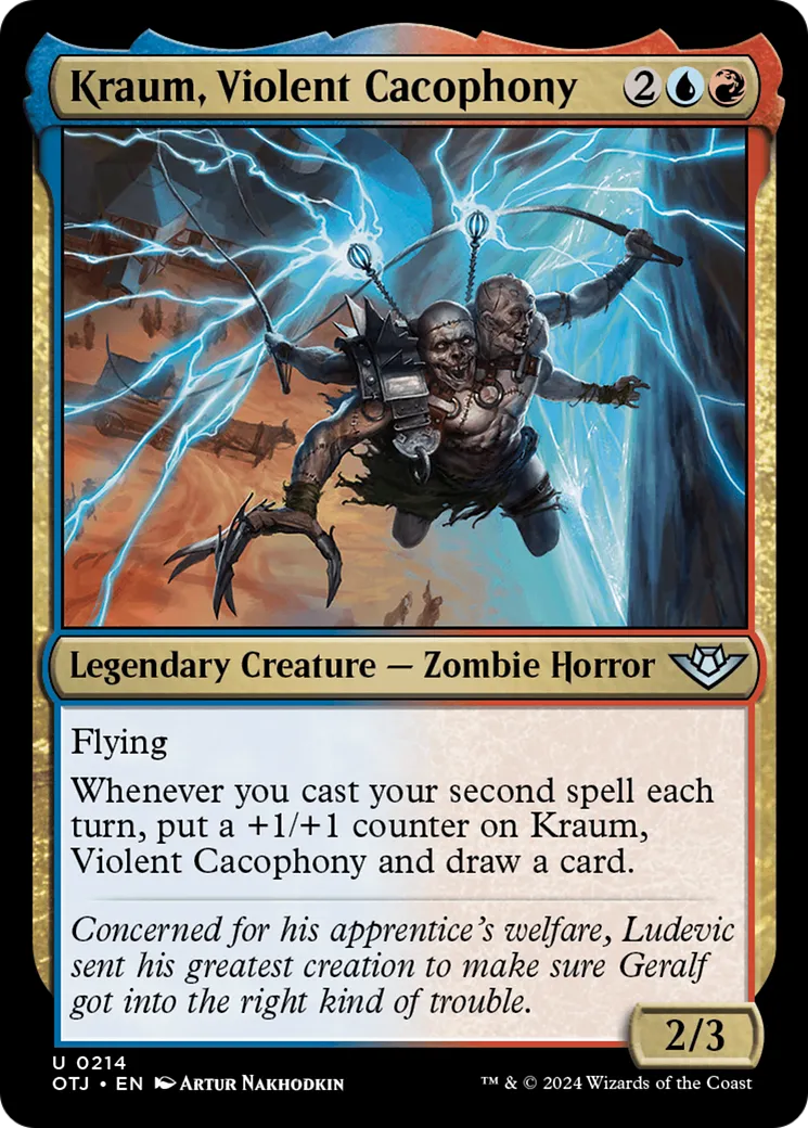 Kraum, Violent Cacophony — Outlaws of Thunder Junction — Magic: The Gathering