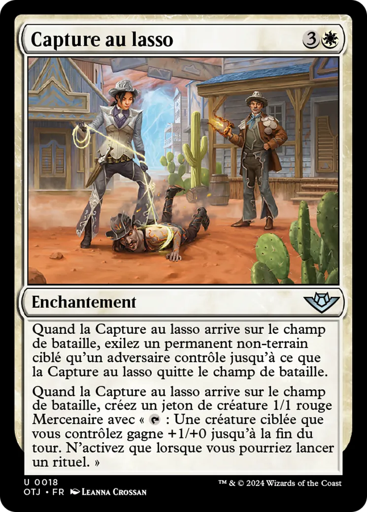 Capture au lasso — Outlaws of Thunder Junction — Magic: The Gathering