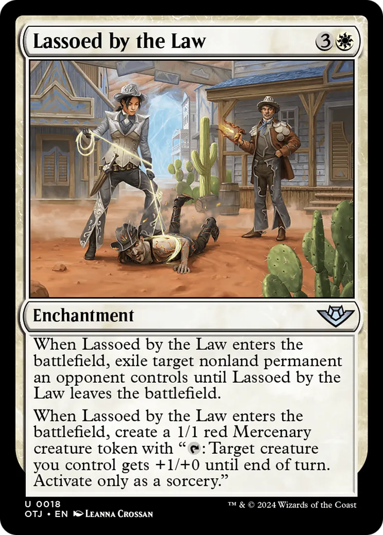 Capture au lasso — Outlaws of Thunder Junction — Magic: The Gathering