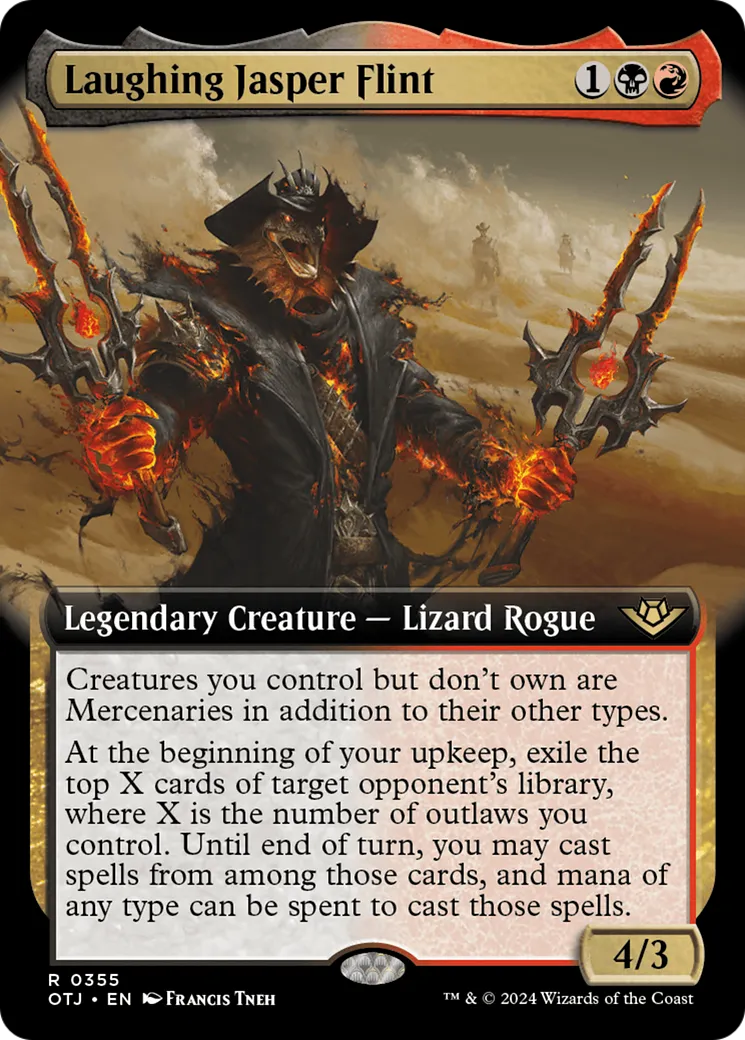 Laughing Jasper Flint — Outlaws of Thunder Junction — Magic: The Gathering
