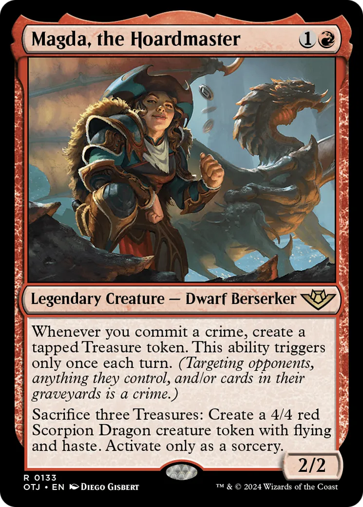 Magda, maîtresse du butin — Outlaws of Thunder Junction — Magic: The Gathering