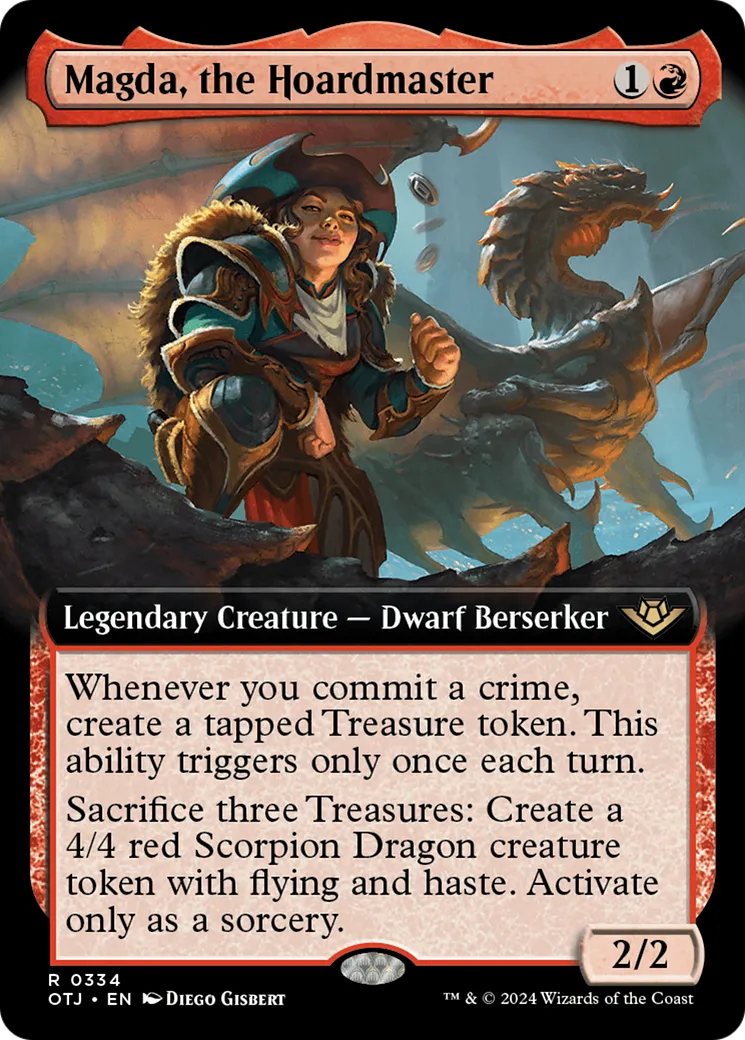 Magda, the Hoardmaster — Outlaws of Thunder Junction — Magic: The Gathering