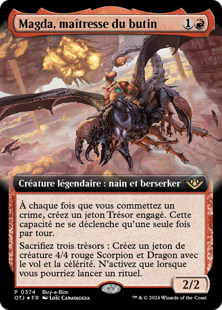 Magda, maîtresse du butin — Outlaws of Thunder Junction — Magic: The Gathering