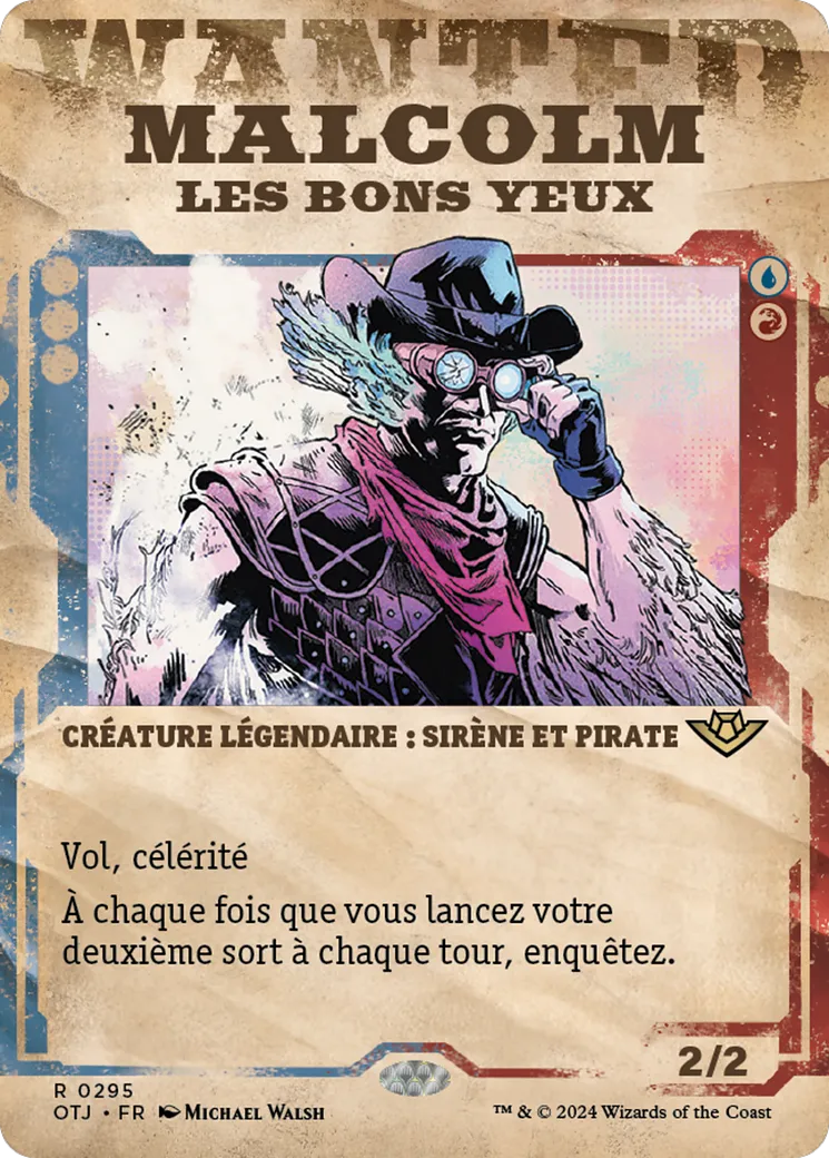 Malcolm les bons yeux — Outlaws of Thunder Junction — Magic: The Gathering
