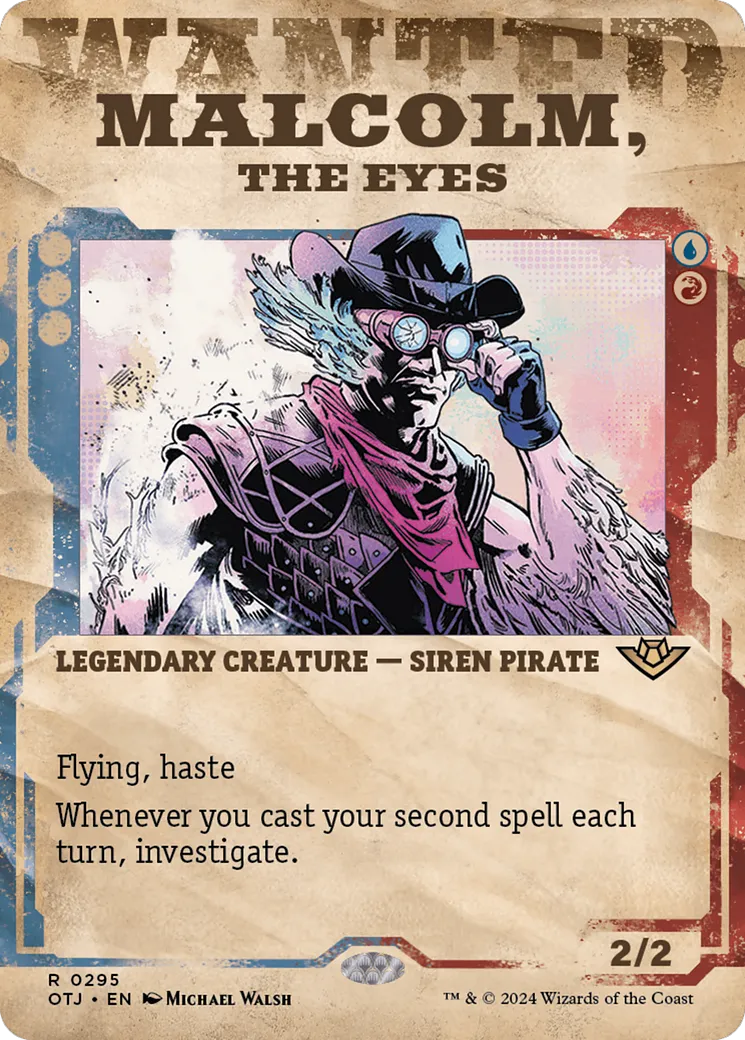 Malcolm les bons yeux — Outlaws of Thunder Junction — Magic: The Gathering