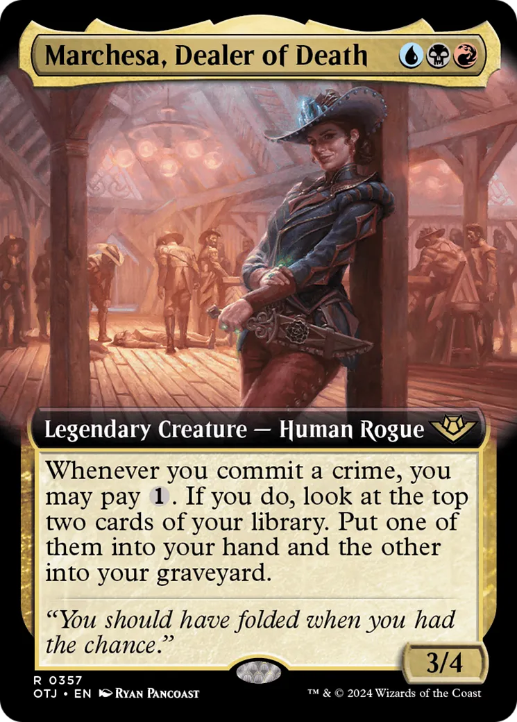 Marchesa, pourvoyeuse de mort — Outlaws of Thunder Junction — Magic: The Gathering