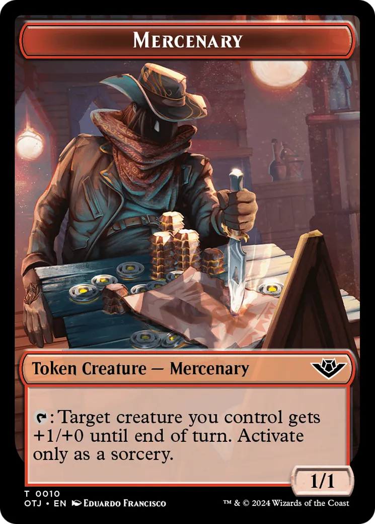 Mercenary — Outlaws of Thunder Junction — Magic: The Gathering