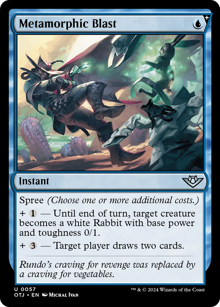 Explosion métamorphique — Outlaws of Thunder Junction — Magic: The Gathering