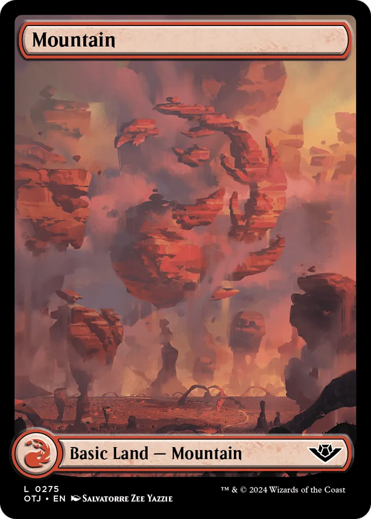 Mountain — Outlaws of Thunder Junction — Magic: The Gathering