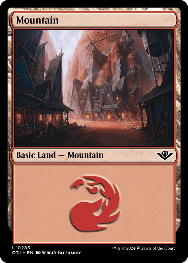 Mountain — Outlaws of Thunder Junction — Magic: The Gathering
