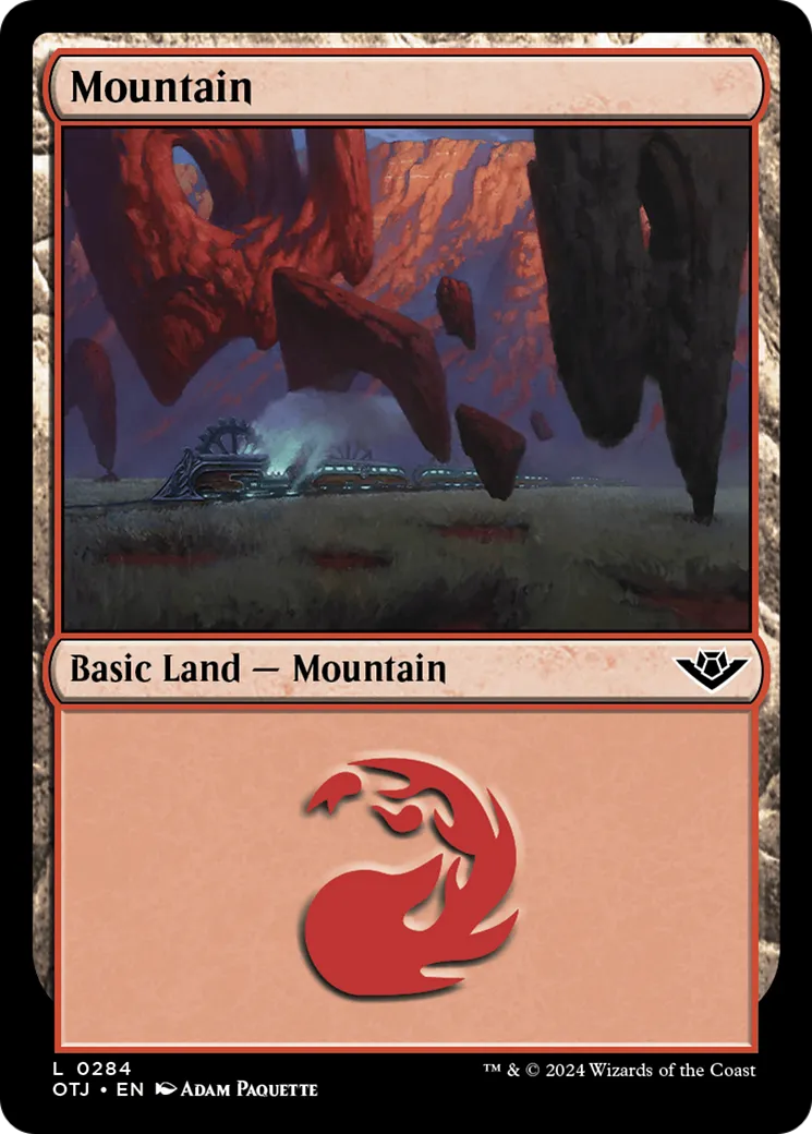 Montagne — Outlaws of Thunder Junction — Magic: The Gathering