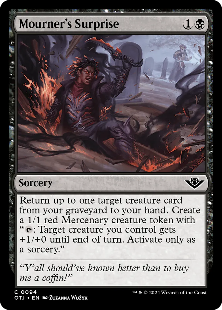 Surprise funèbre — Outlaws of Thunder Junction — Magic: The Gathering