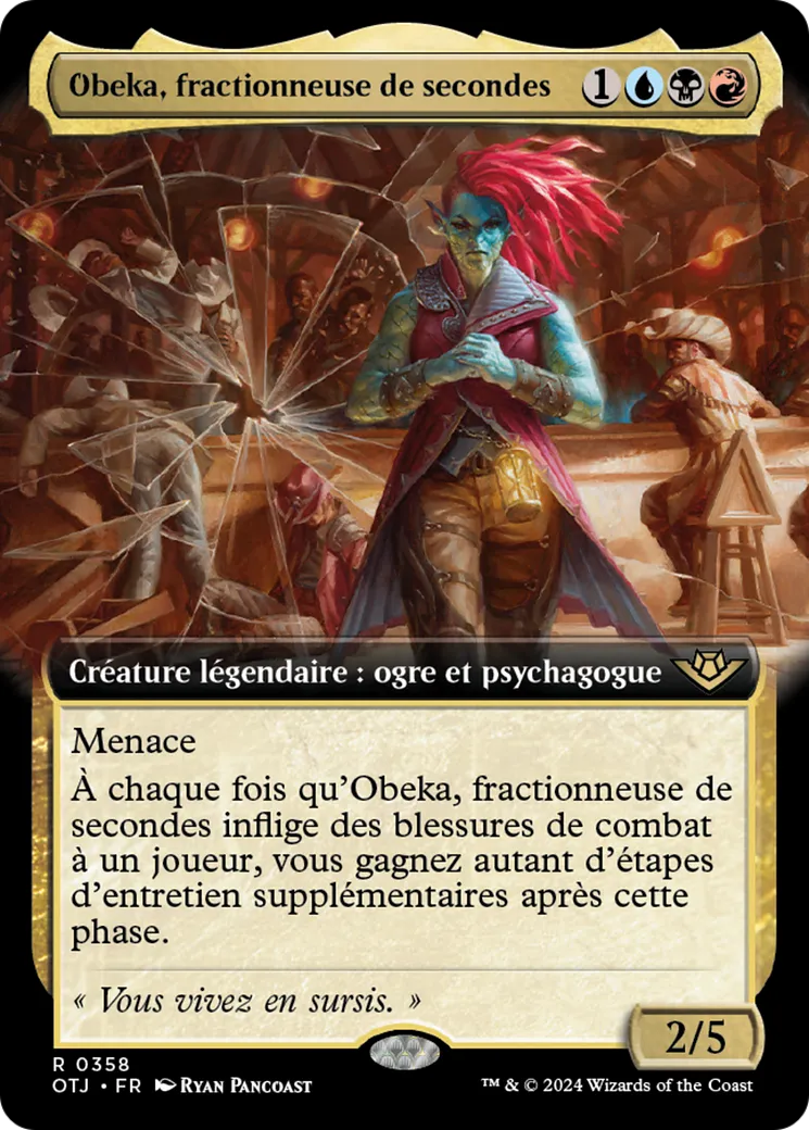 Obeka, fractionneuse de secondes — Outlaws of Thunder Junction — Magic: The Gathering
