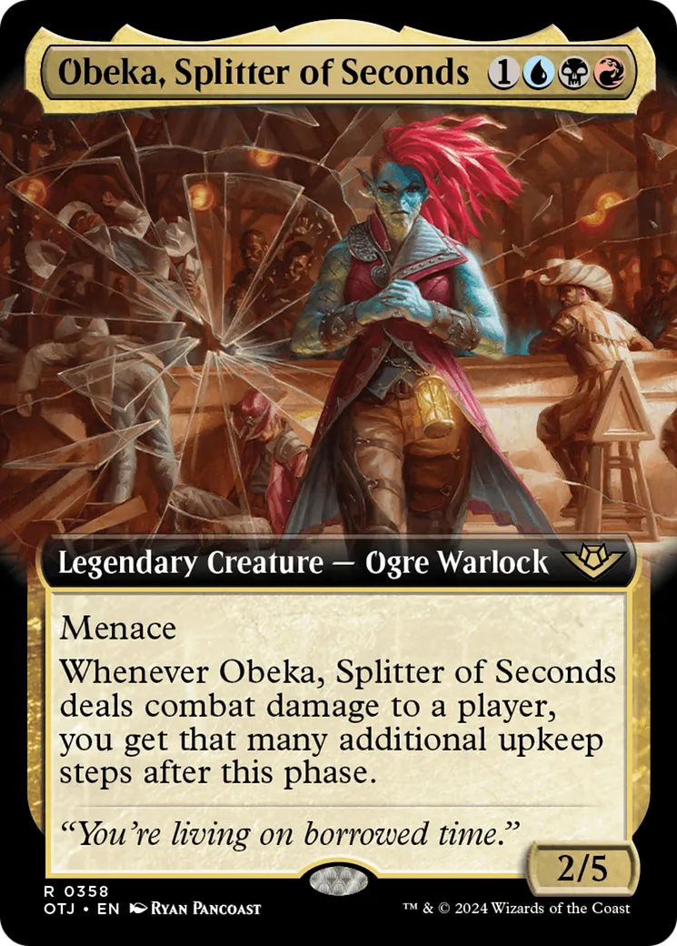 Obeka, Splitter of Seconds — Outlaws of Thunder Junction — Magic: The Gathering